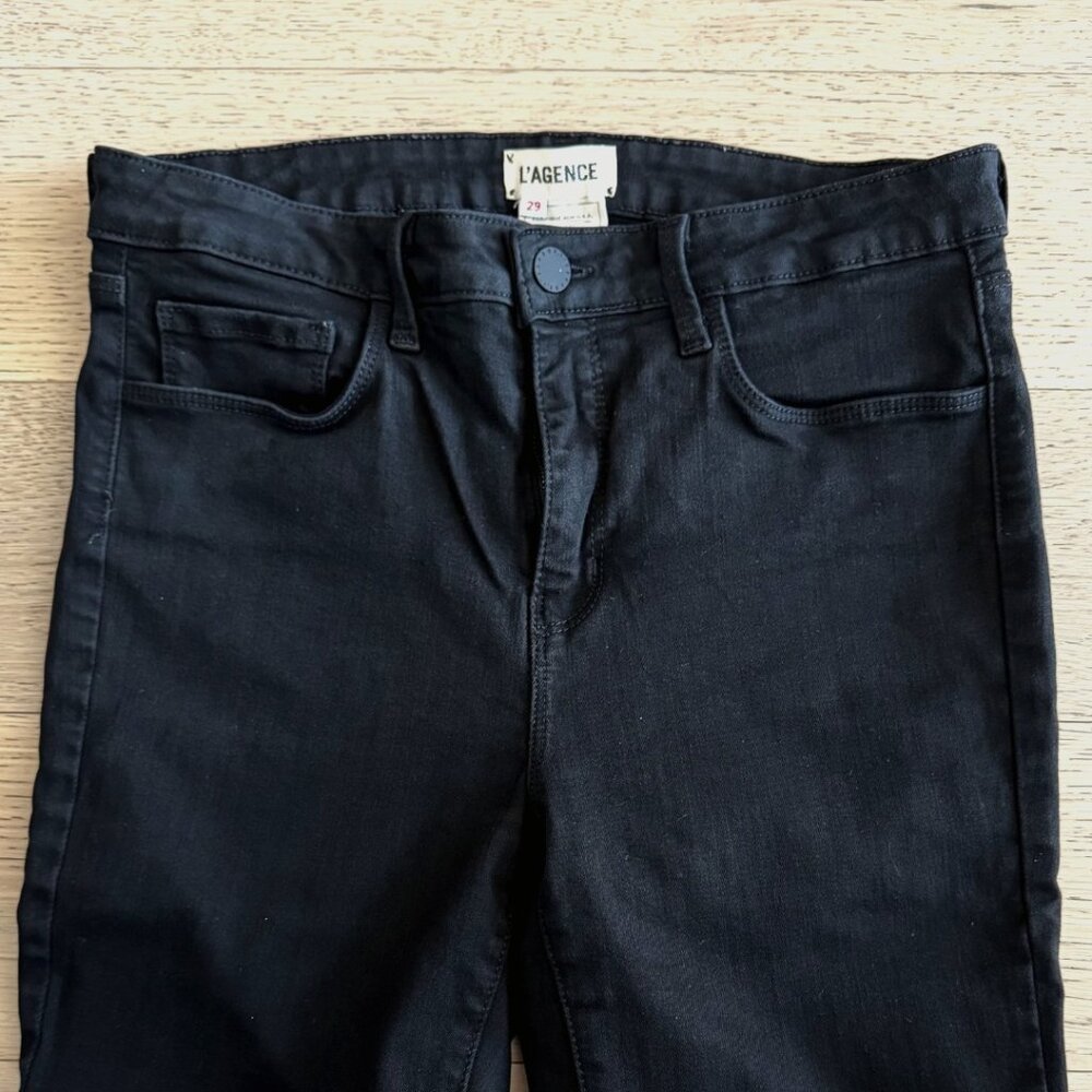 L'AGENCE Black Jeans Women Size 29 Skinny